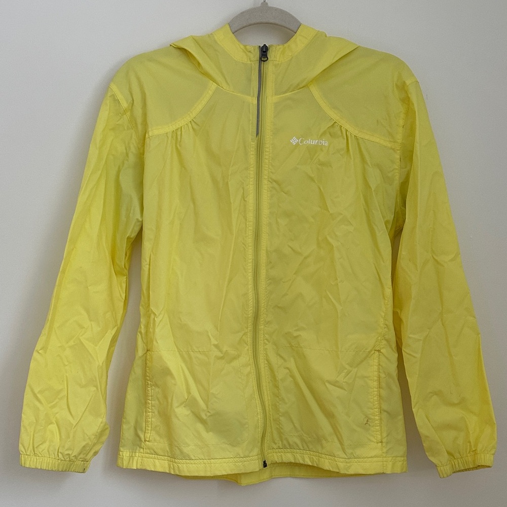 Columbia Girls’ Bright Yellow Raincoat
